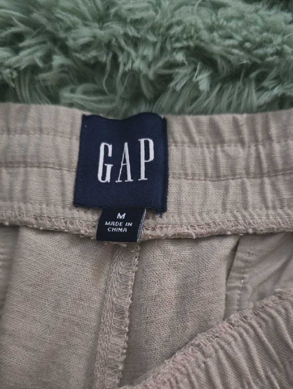 GAP Womens Linen Drawstring Pants - Picture 2 of 5